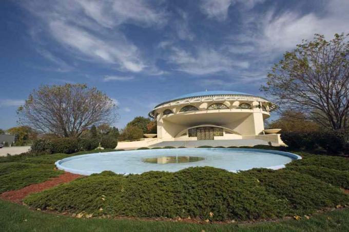 Buna Vestire a Bisericii Ortodoxe Grecești de Frank Lloyd Wright, Wauwatosa, Wisconsin