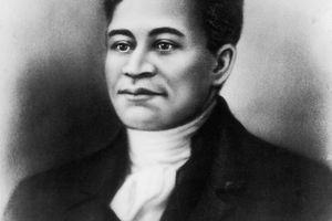 Portret ilustrat al lui Crispus Attucks