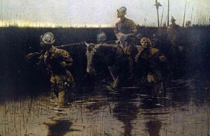 De Soto în America, de Frederic Remington