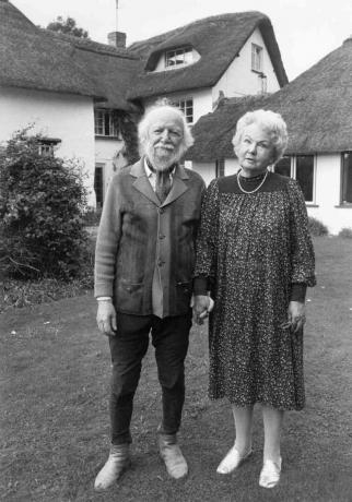 Sir William Golding și soția Ann