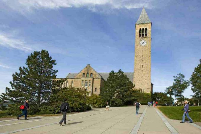 McGraw Tower and Chimes, campusul Universității Cornell, Ithaca, New York