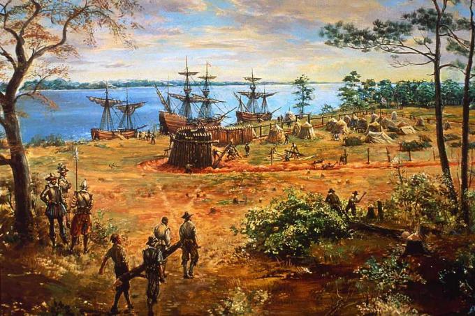 Colonia Jamestown, Virginia, 1607