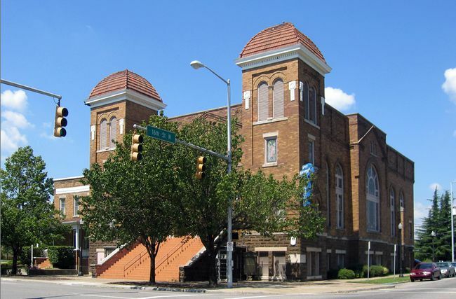 16th Street Baptist Church din Birmingham, Alabama, septembrie 2005