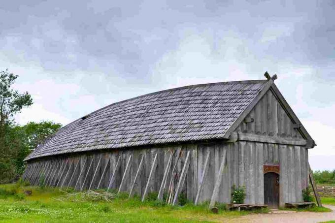 Reconstrucția Viking Longhouse la Ribe