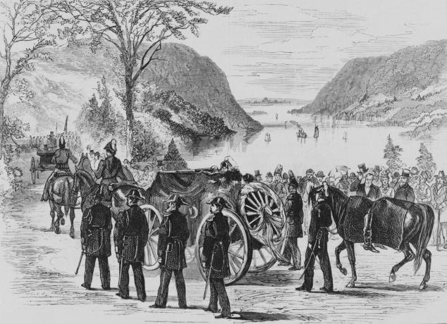 Funerale ale generalului Custer de la West Point