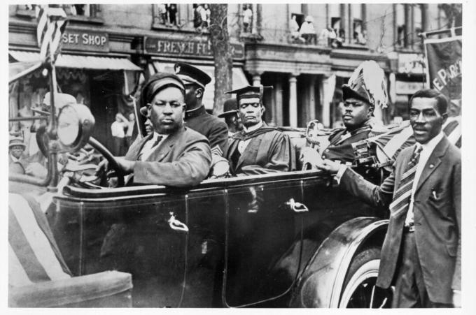 Marcus Garvey În Harlem