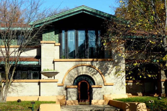 Reședința Susan Lawrence Dana de Frank Lloyd Wright în Springfield, Illinois