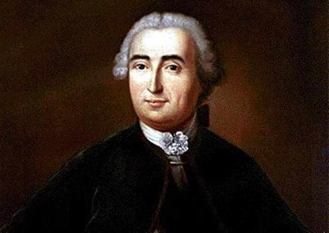 Marchizul de Montcalm în costum.