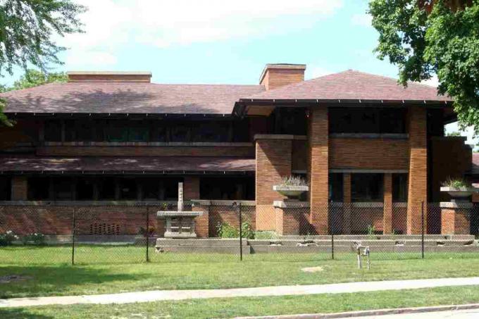 Prairie Style Darwin D. Martin House de Frank Lloyd Wright în Buffalo