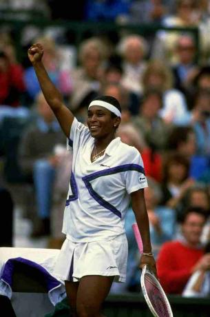 Zina Garrison la Wimbledon, 1990