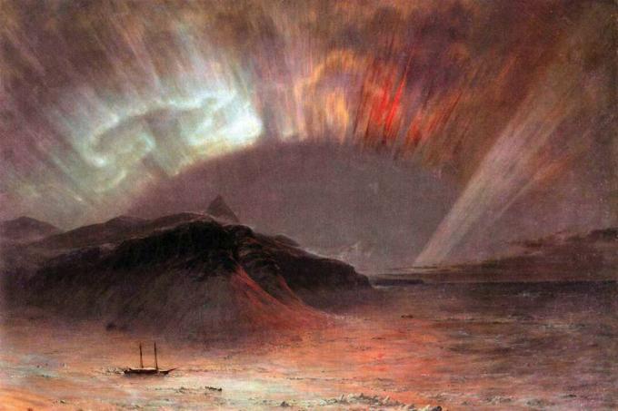 frederic edwin biserica aurora borealis