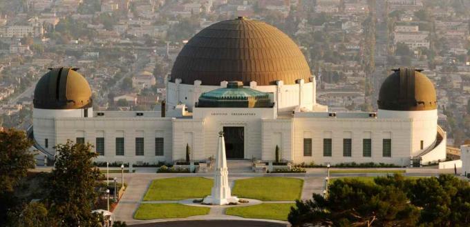 Observatorul Griffith din Los Angeles.