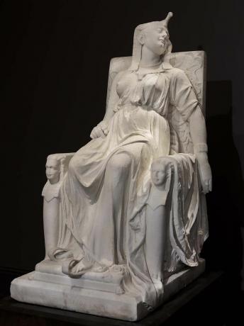 Cea mai cunoscută sculptură a lui Edmonia Lewis: 