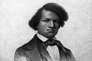 Portret gravat al lui Frederick Douglass