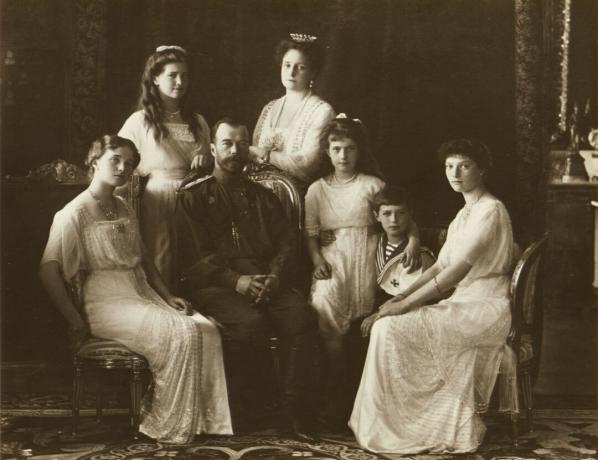 Familia Țarului Nicolae Ii al Rusiei