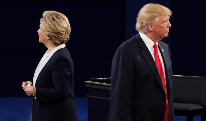Candidații Hillary Clinton și Donald Trump organizează a doua dezbatere prezidențială la Universitatea din Washington