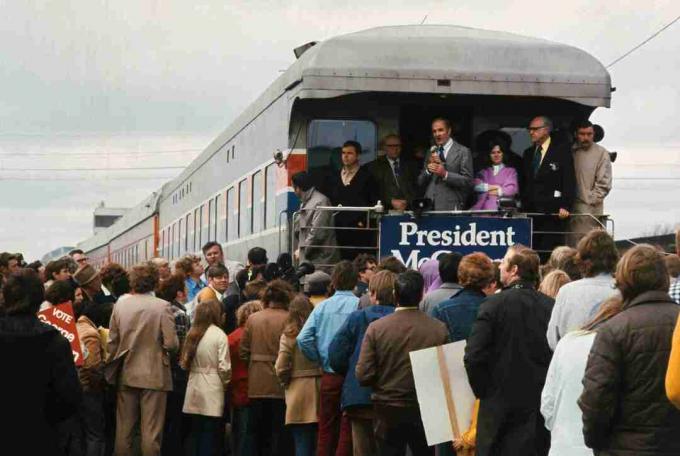 fotografie a campaniei George McGovern din 1972.