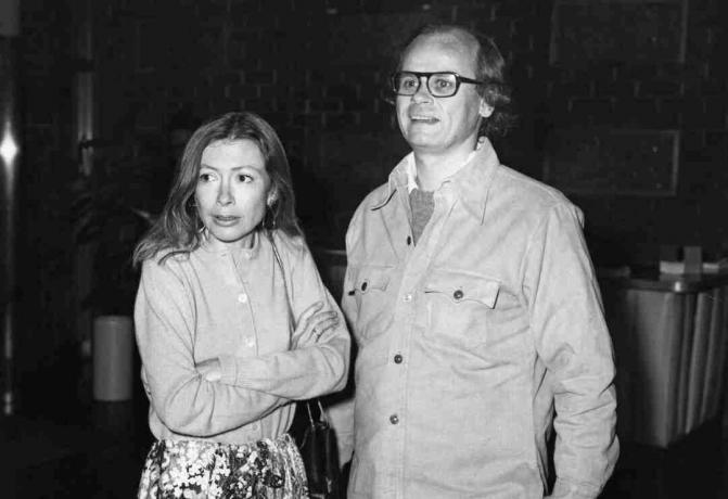 fotografia lui Joan Didion și a lui John Gregory Dunne