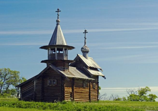 Biserica de lemn de pe Insula Kizhi, Rusia