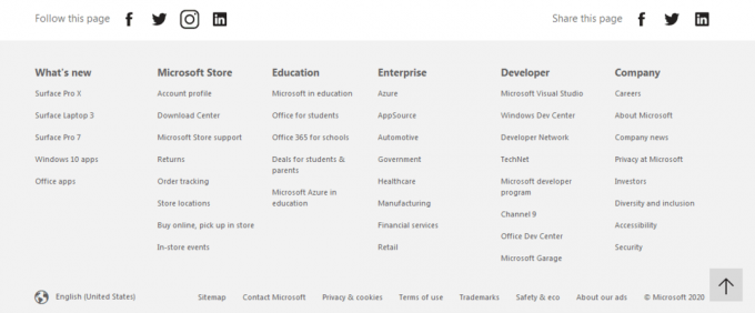 Proiectarea submeniului Microsoft