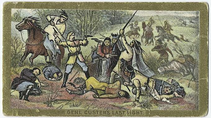 Micul Bighorn pe o carte de tranzacționare