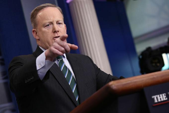 Secretarul de presă al Casei Albe, Sean Spicer