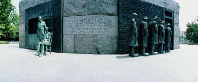 SUA, Washington DC, Memorialul Franklin Delano Roosevelt