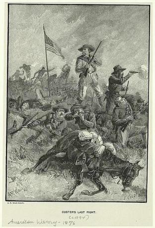 Custer's Last Fight de Alfred Waud